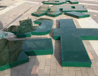 吸塑字效果图